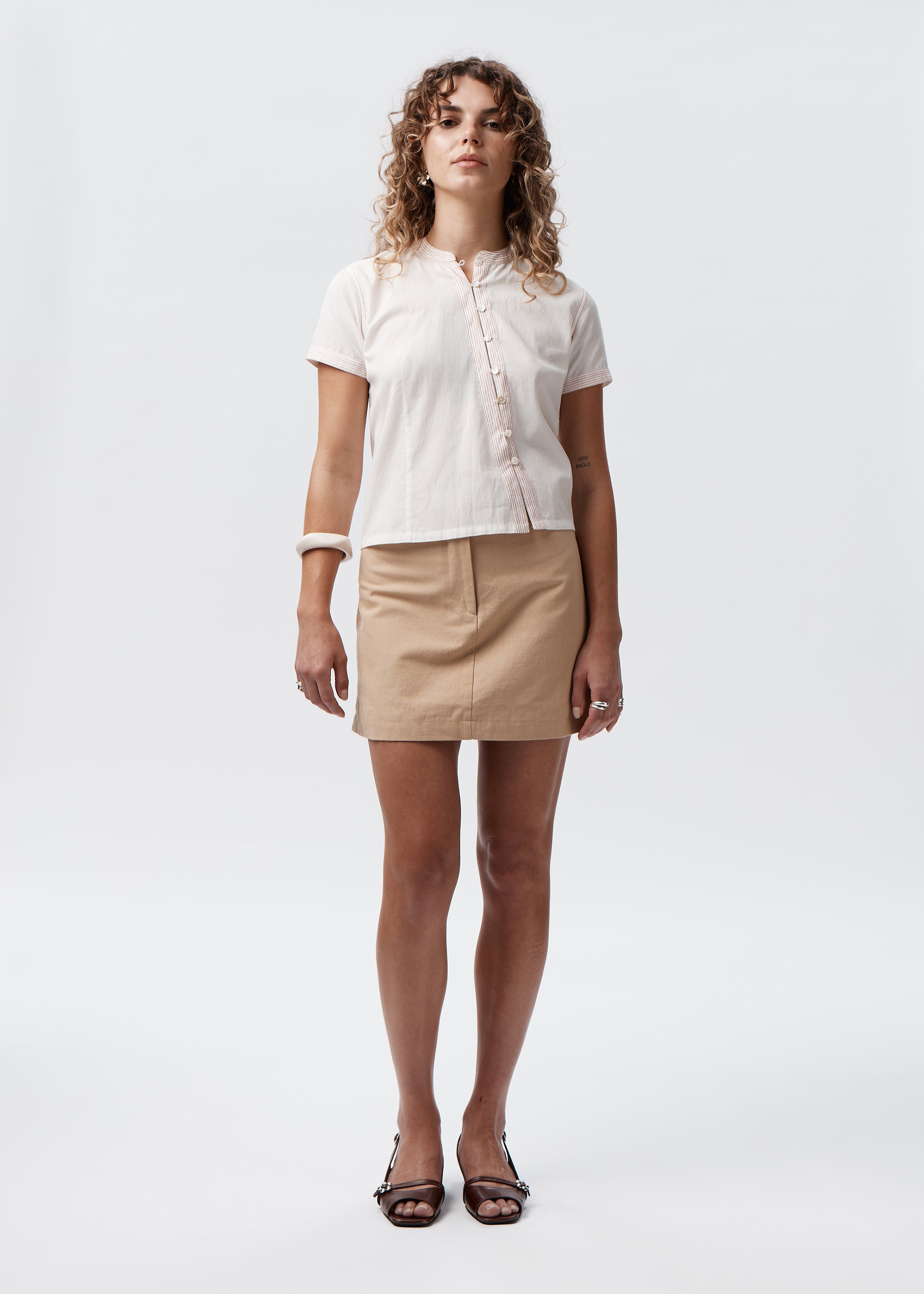 Zoe Asymmetric Blouse