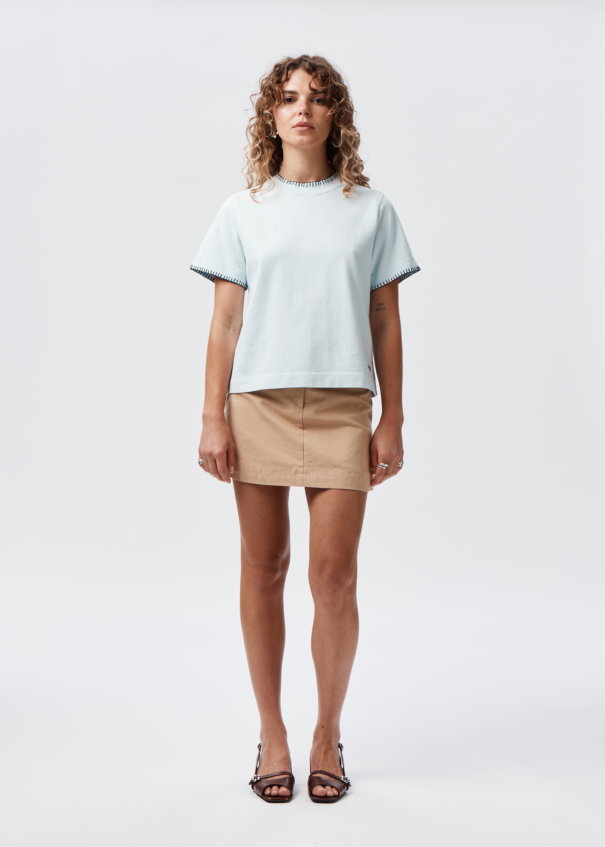 Signature Tee - Powder Blue