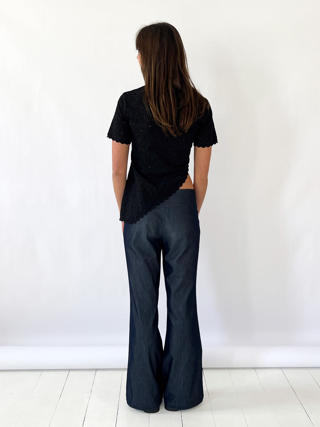 Daisy Asymmetric Top - Noir