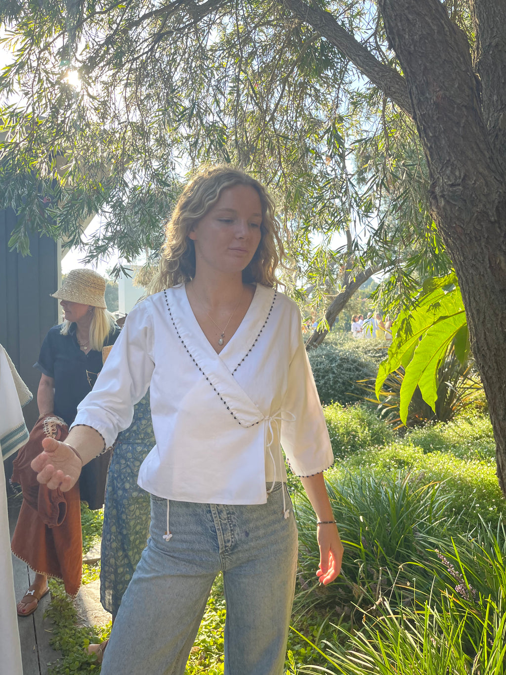 Wrap Top - Ivory