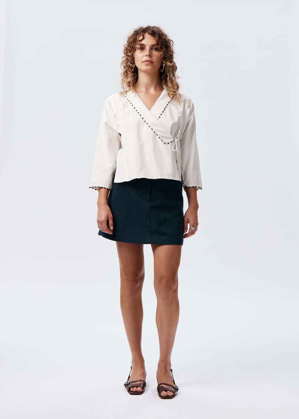 Wrap Top - Ivory