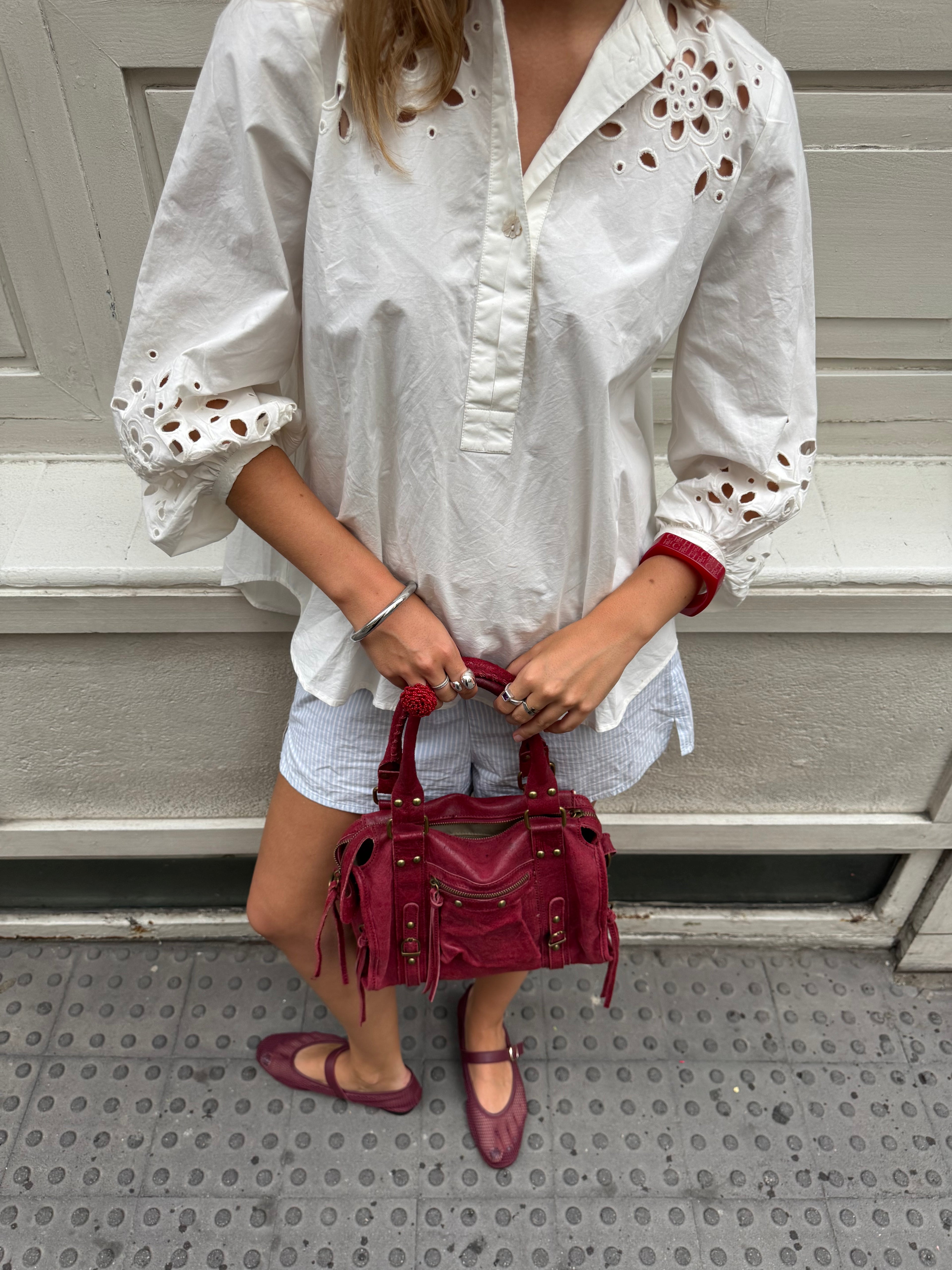 Lola Cutwork Shirt