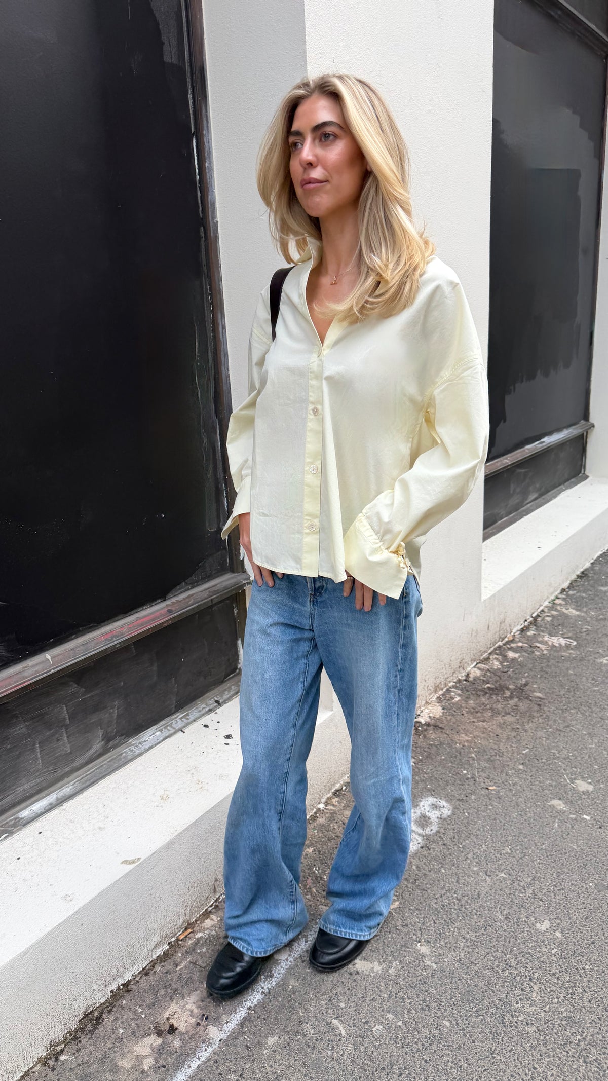 Peggy Shirt - Butter Yellow